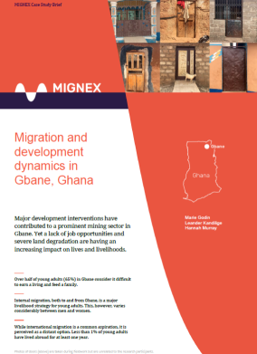 Cover image: Migration and development dynamics in Gbane, Ghana