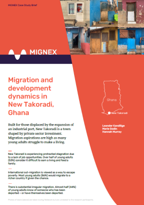 Cover image: Migration and development dynamics in New Takoradi, Ghana