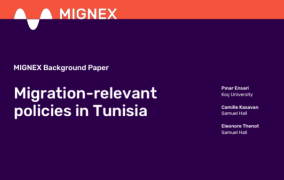 Cover image: Migration-relevant policies in Tunisia