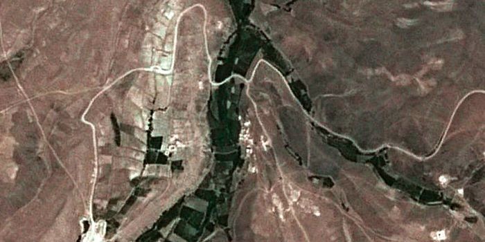 Google Earth image of Behsood, Afghanistan