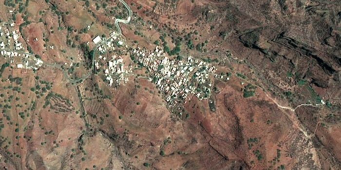 Google Earth image of São Nicolau, Cabo Verde
