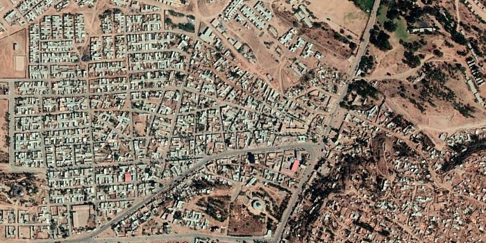 Google Earth image of Qwiha, Ethiopia