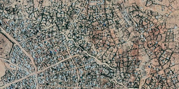 Google Earth image of Moyale, Ethiopia