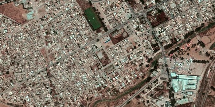Google earth image of Enfidha, Tunisia
