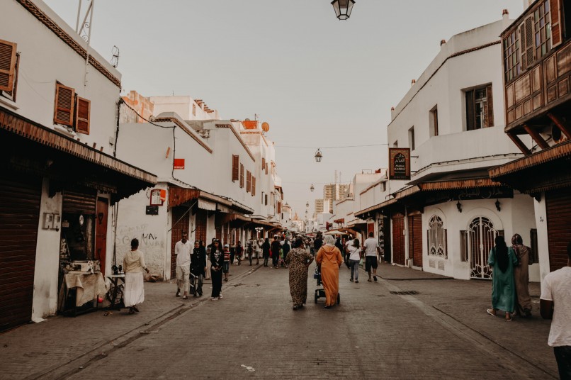 People Gathering Near Outdoor in Rabat