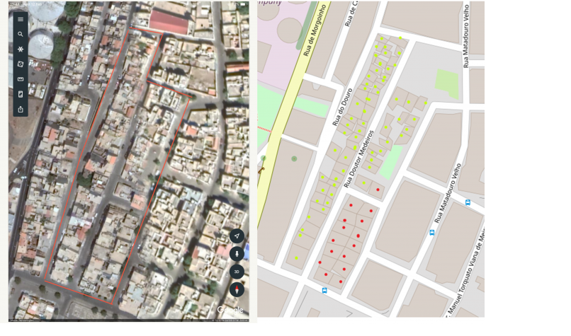 Two maps of São Vicente 